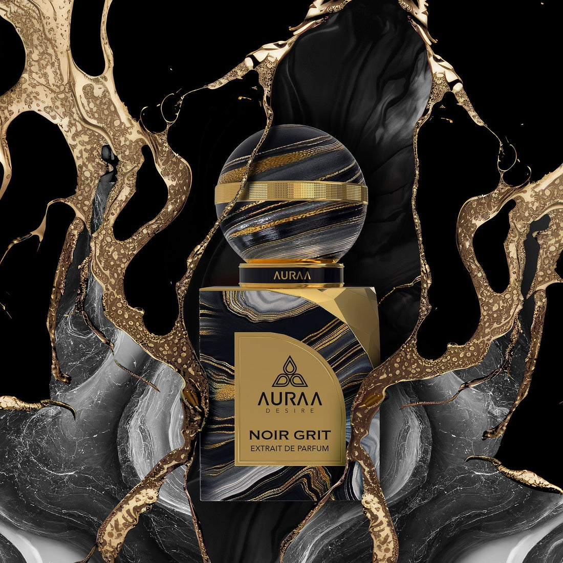 NOIR GRIT EXTRAIT DE PARFUM 100ML - AURAA DESIRE