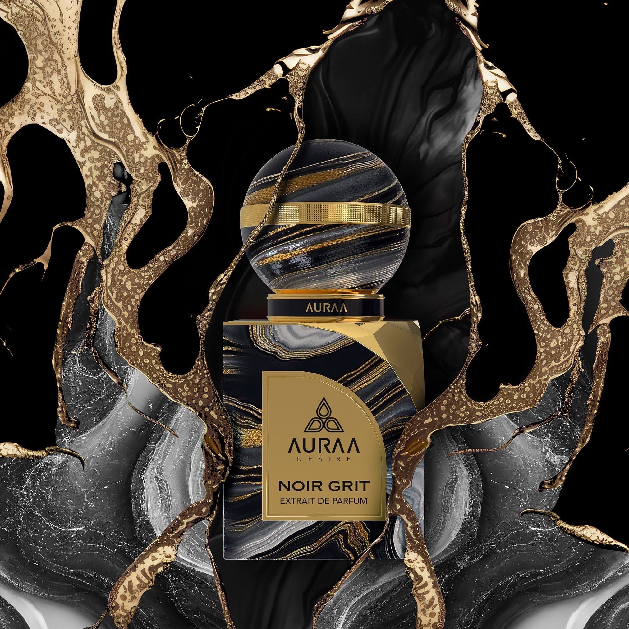 NOIR GRIT EXTRAIT DE PARFUM 100ML - AURAA DESIRE