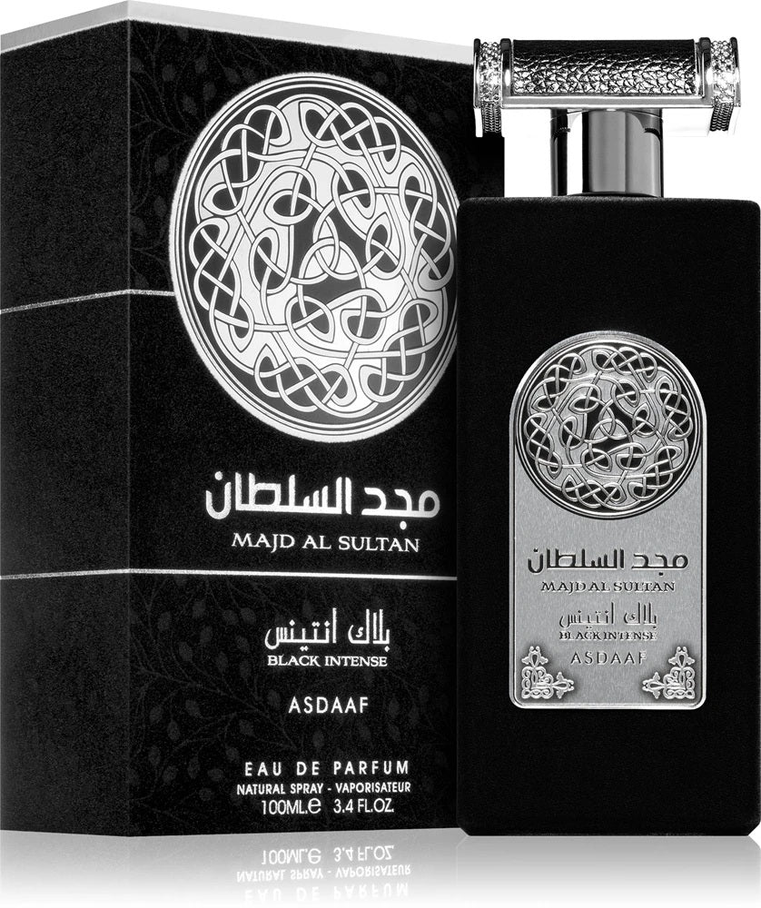 MAJD AL SULTAN BLACK INTENSE 100ML -  ASDAAF