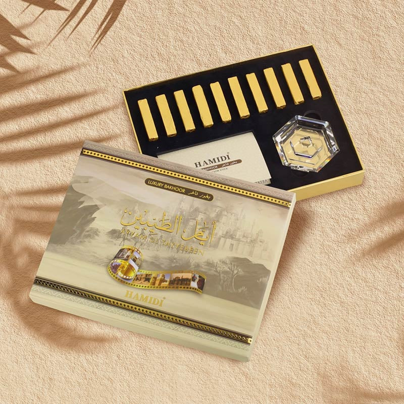 AYAM AL TAYYEBEEN  LUXURY BAKHOOR 10 PC STICKS - HAMIDI