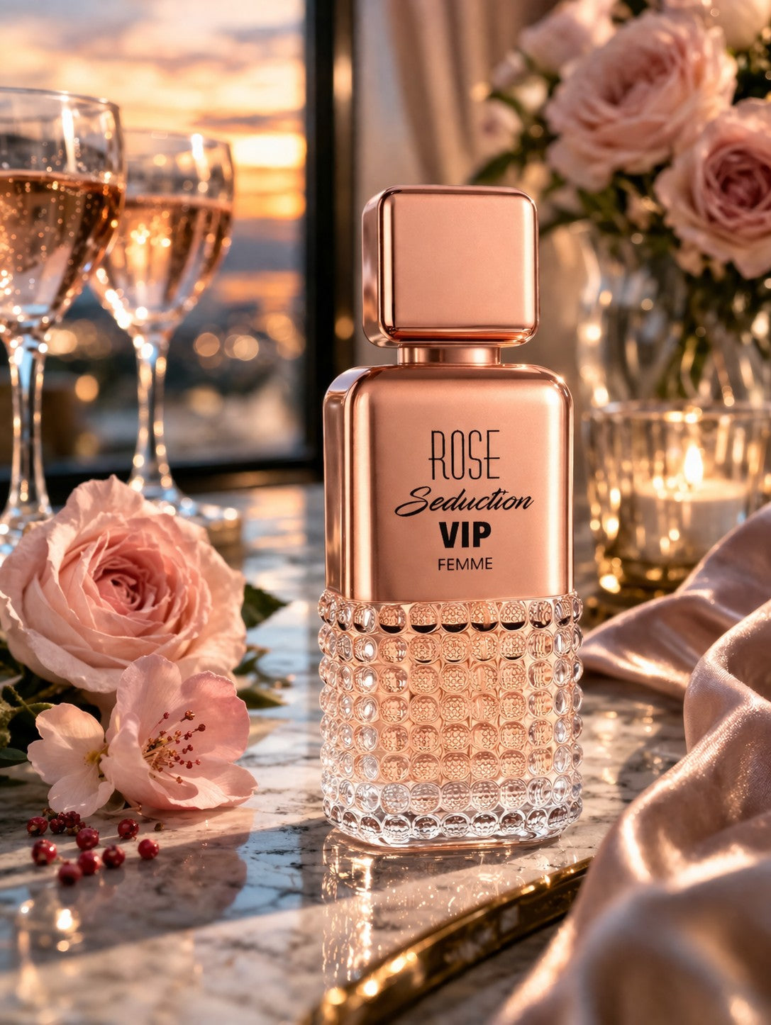 ROSE SEDUCTION VIP 100ML  - MAISON ALHAMBRA