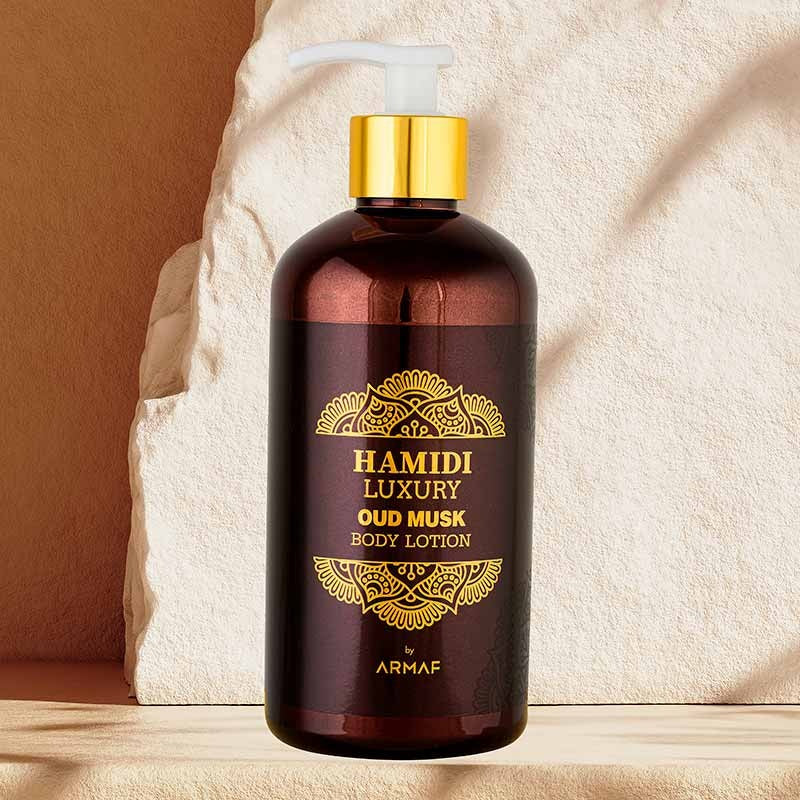 LUXURY OUD MUSK BODY LOTION 500ML-HAMIDI