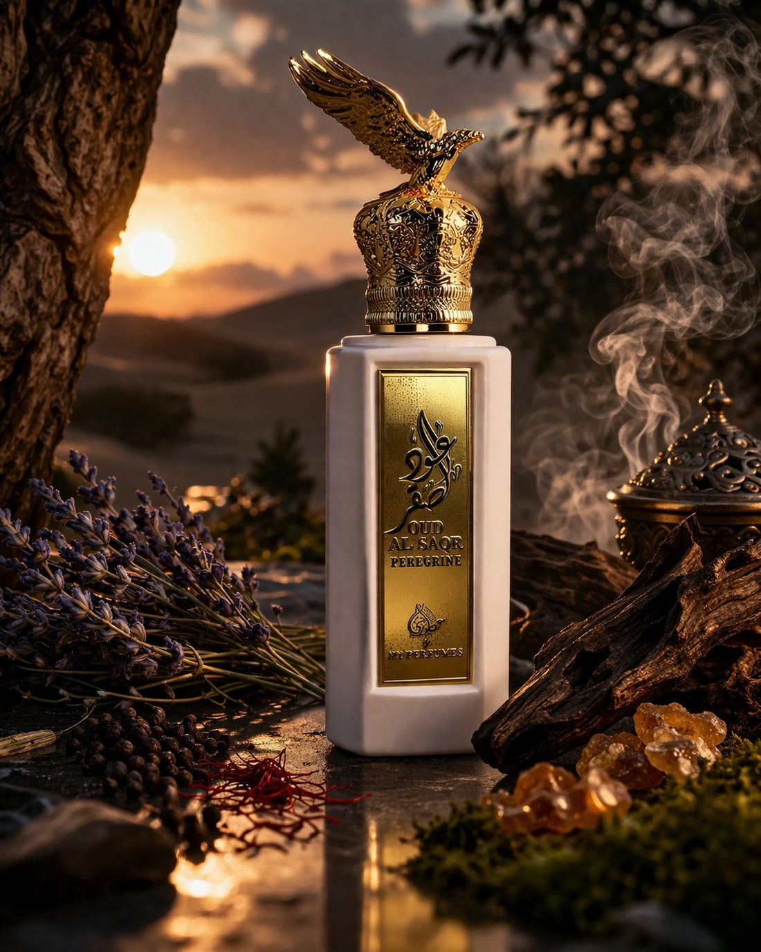OUD AL SAQR PEREGRINE WHITE 100ML - MY PERFUMES