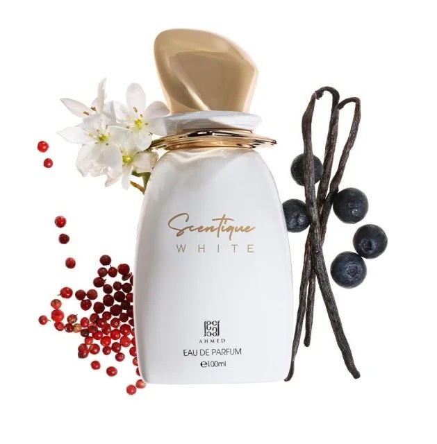 SCENTIQUE WHITE 100ML - AHMED AL MAGHRIBI