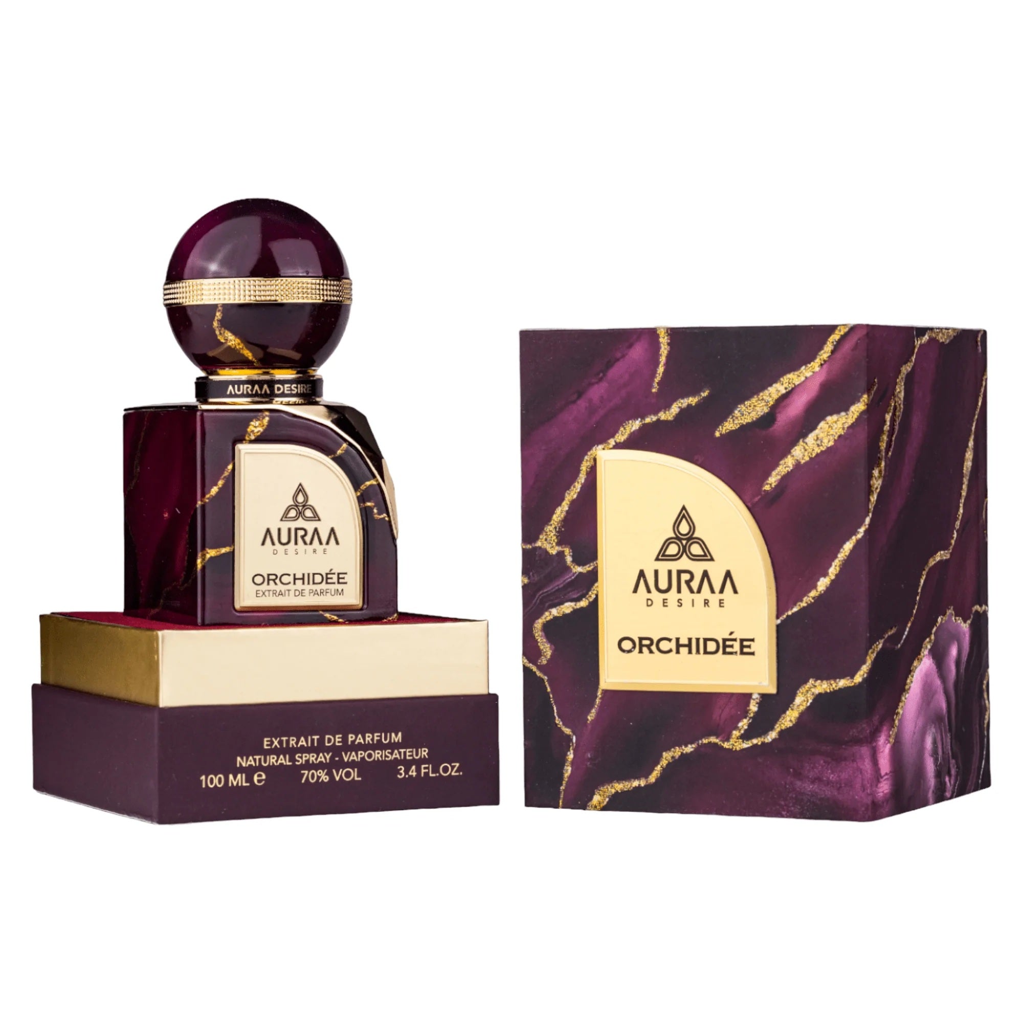 ORCHIDEE EXTRAIT DE PARFUM 100ML - AURAA DESIRE