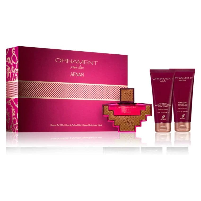 Gift Set Ornament Purple for Women