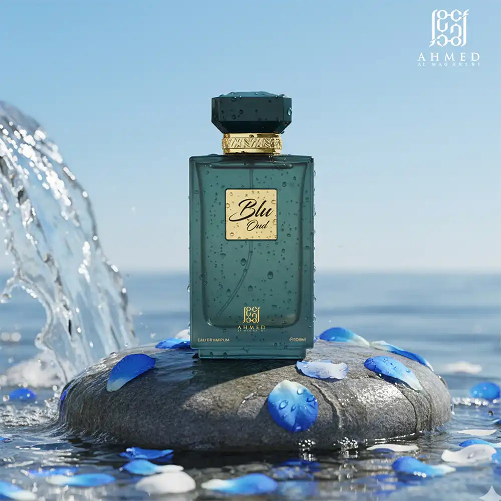 BLUE OUD 100ML  - AHMED AL MAGHRIBI