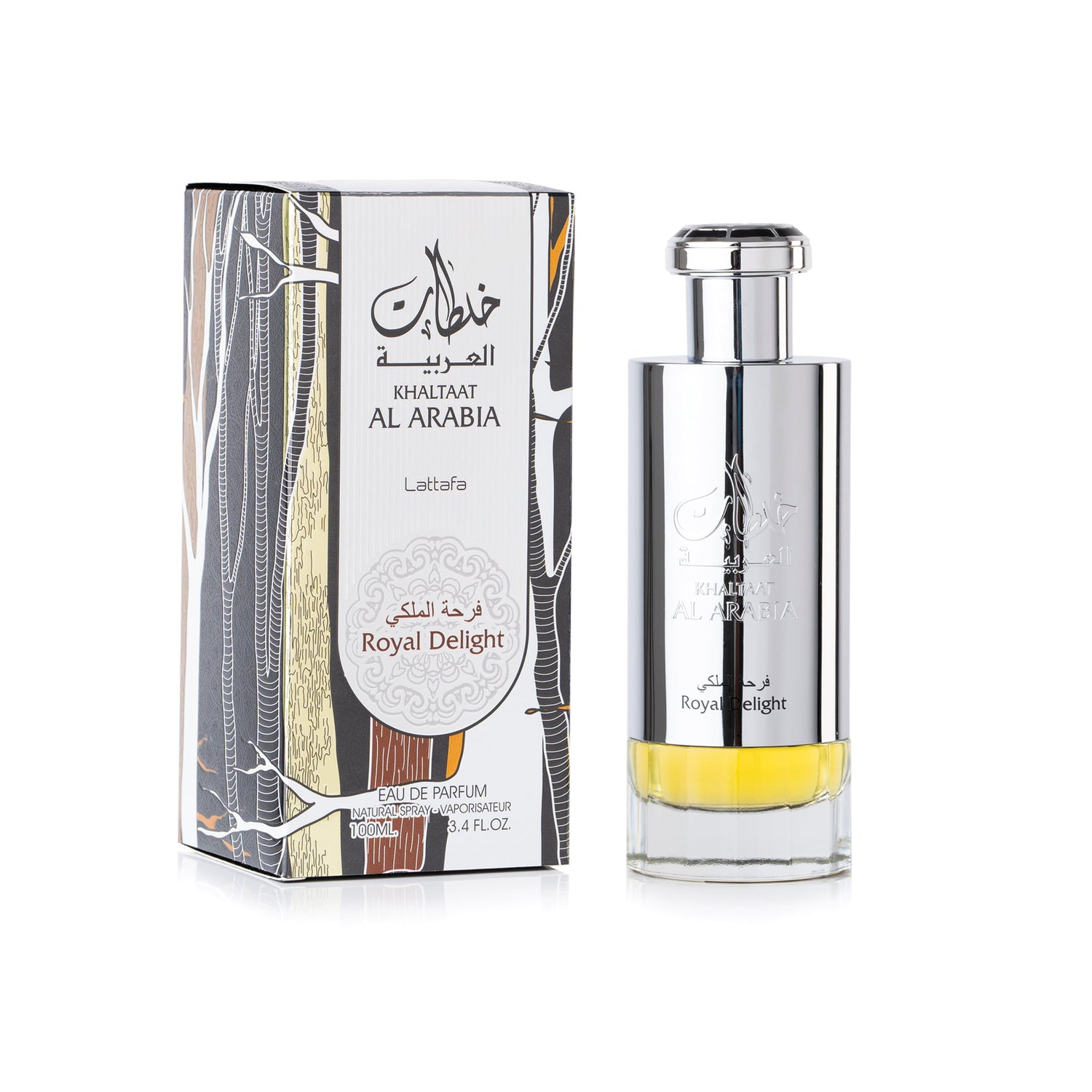 KHALTAAT AL ARABIA SILVER 100ML - LATTAFA